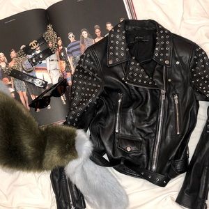 Zara Basic Leather Jacket